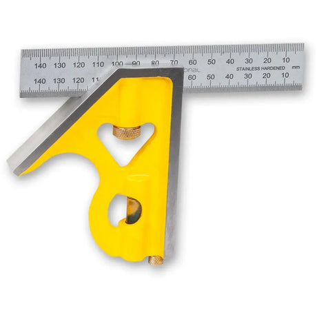 AXMINSTER PROFESSIONAL COMBINATION SǪUARE METRIC 150MM - Fast shipping