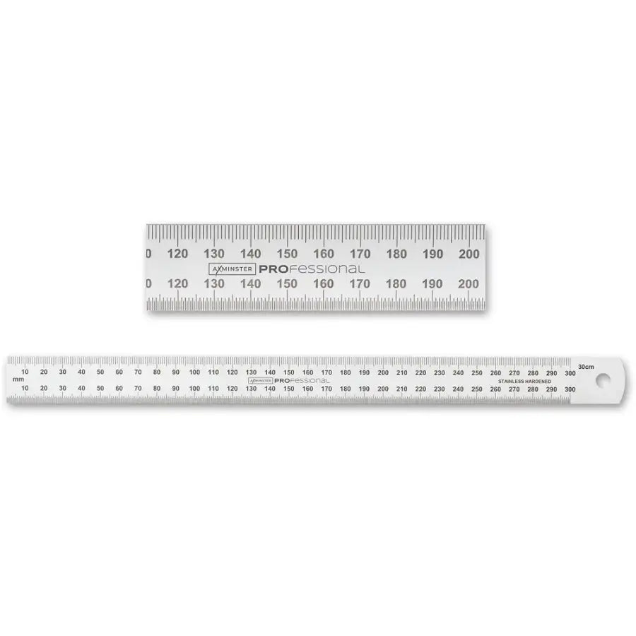AXMINSTER PROFESSIONAL METRIC ONLY 300MM RULE - Measuring Tool - Fast shipping