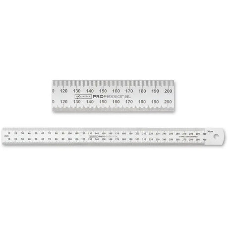 AXMINSTER PROFESSIONAL METRIC ONLY 300MM RULE - Measuring Tool - Fast shipping
