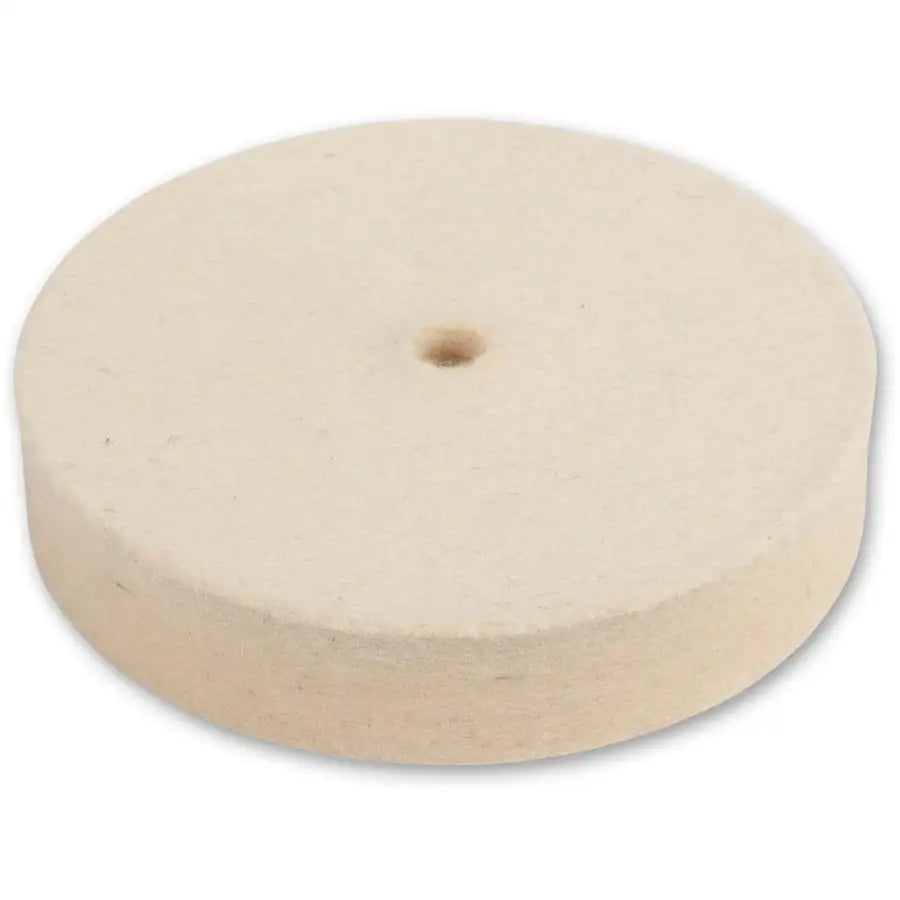 AXMINSTER PROFESSIONAL TWIST & FIX 100MM FELT WHEEL - HARD - Fast shipping