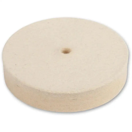 AXMINSTER PROFESSIONAL TWIST & FIX 100MM FELT WHEEL - HARD - Fast shipping