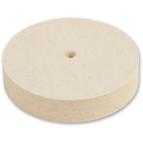 AXMINSTER PROFESSIONAL TWIST & FIX 100MM FELT WHEEL - MED - Fast shipping