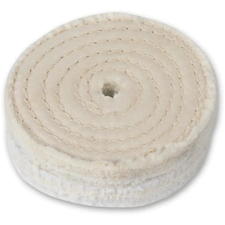 AXMINSTER PROFESSIONAL TWIST & FIX 100MM STITCHED POLISHING MOP - Fast shipping