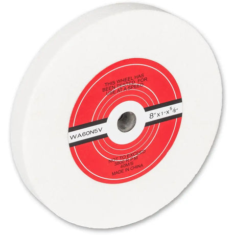 Axminster White Grinding Wheel 200mm x 25mm 60G - Fast shipping