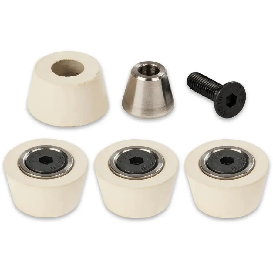 Axminster Woodturning Buttons and Inserts for Button Jaws (4 Pack) - Fast shipping