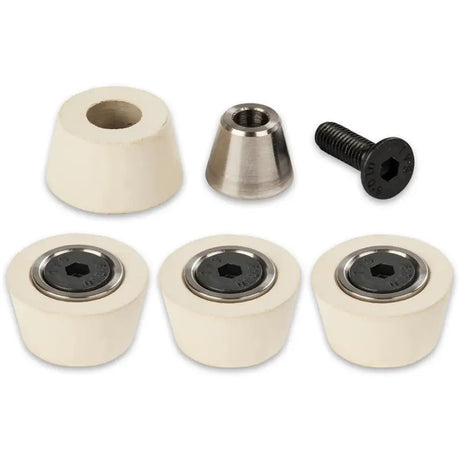 Axminster Woodturning Buttons and Inserts for Button Jaws (4 Pack) - Fast shipping