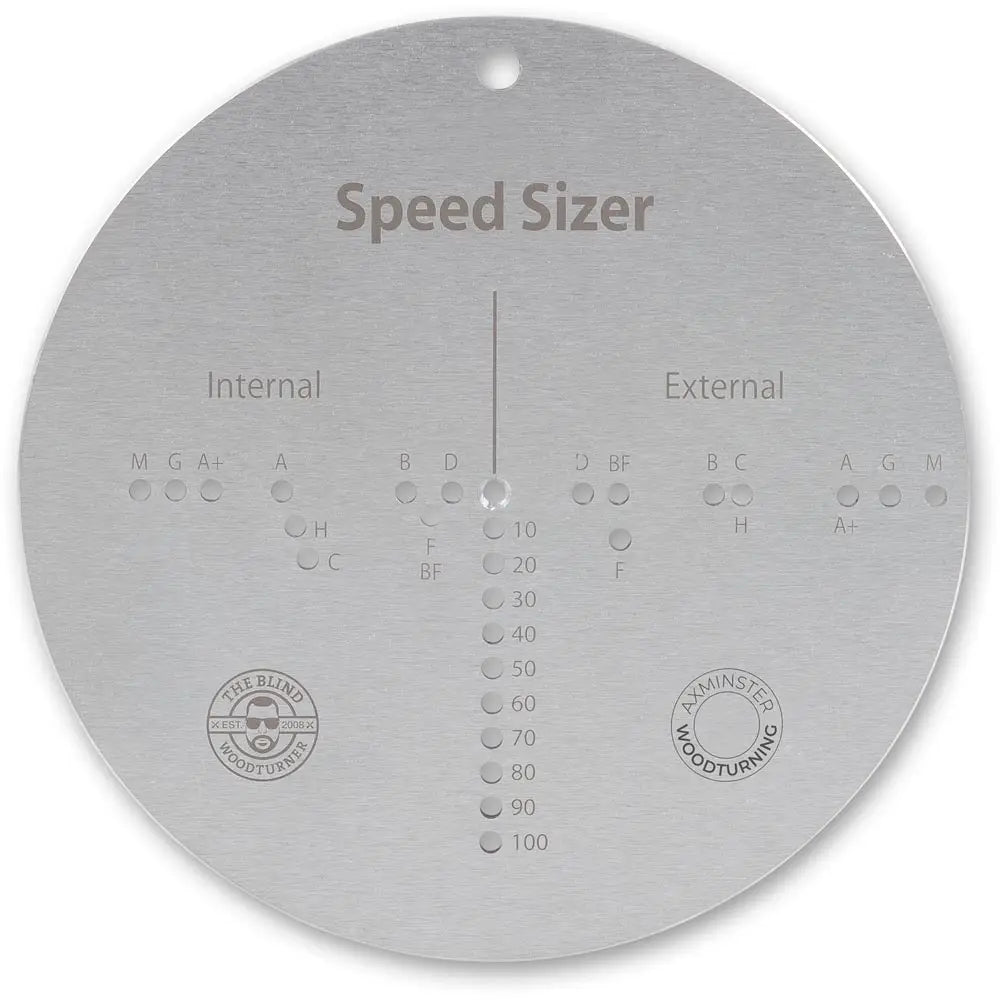 Axminster Woodturning Dovetail Speed Sizer - Measuring Tool - Fast shipping