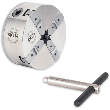 Axminster Woodturning Evolution SK114 Chuck Only 1.1/2’’ x 6 tpi R/L (T02RL) Chucks Fast shipping