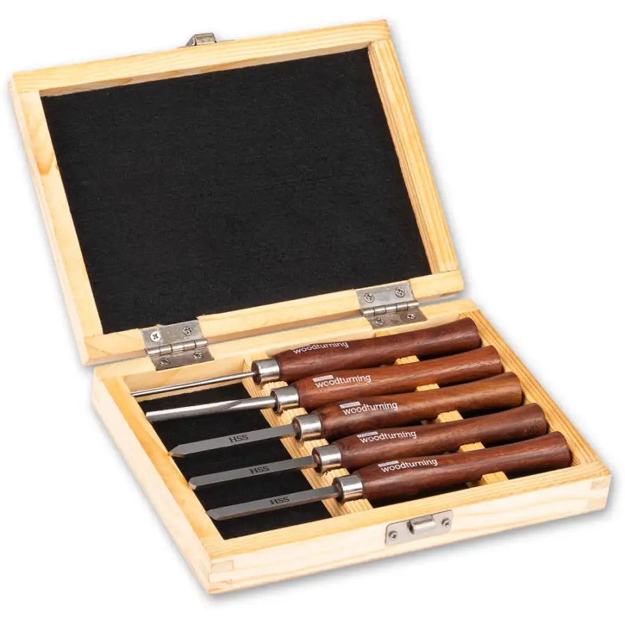 Axminster Woodturning Miniature 5 piece Tool Set - HSS - Tools - Fast shipping