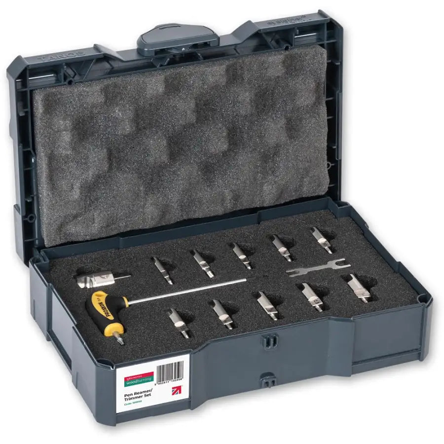 Axminster Woodturning Pen Trimmer & Reamer Set - Making Accessories - Fast shipping