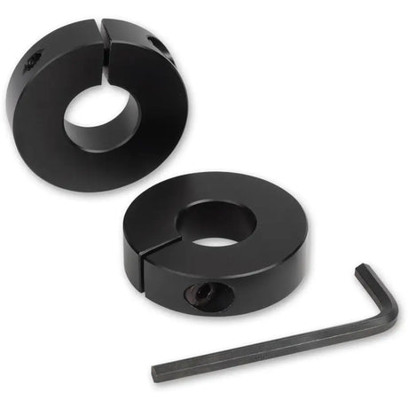 Axminster Woodturning Tool Rest Stops 45 x 19.05 mm (Pair) - Lathe Accessories - Fast shipping