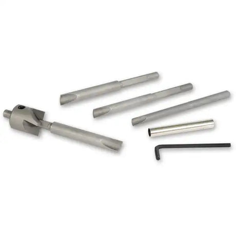 Axminster Woodturning Universal Pen Barrel Trimmer - pen making tools • 6 piece barrel trimmer • 7mm, 8mm, 3 / 8