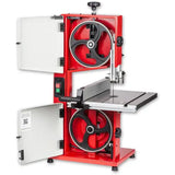 Axminster Workshop AW1400B Bandsaw 230V - bandsaw 80mm depth of cut - 200mm width Compact machine perfect for hobbies