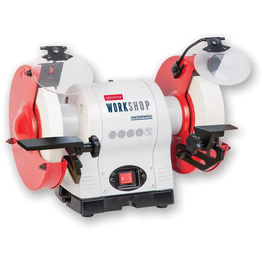 Axminster Workshop AW200WSG 200mm Bench Grinder 230v - Fast shipping