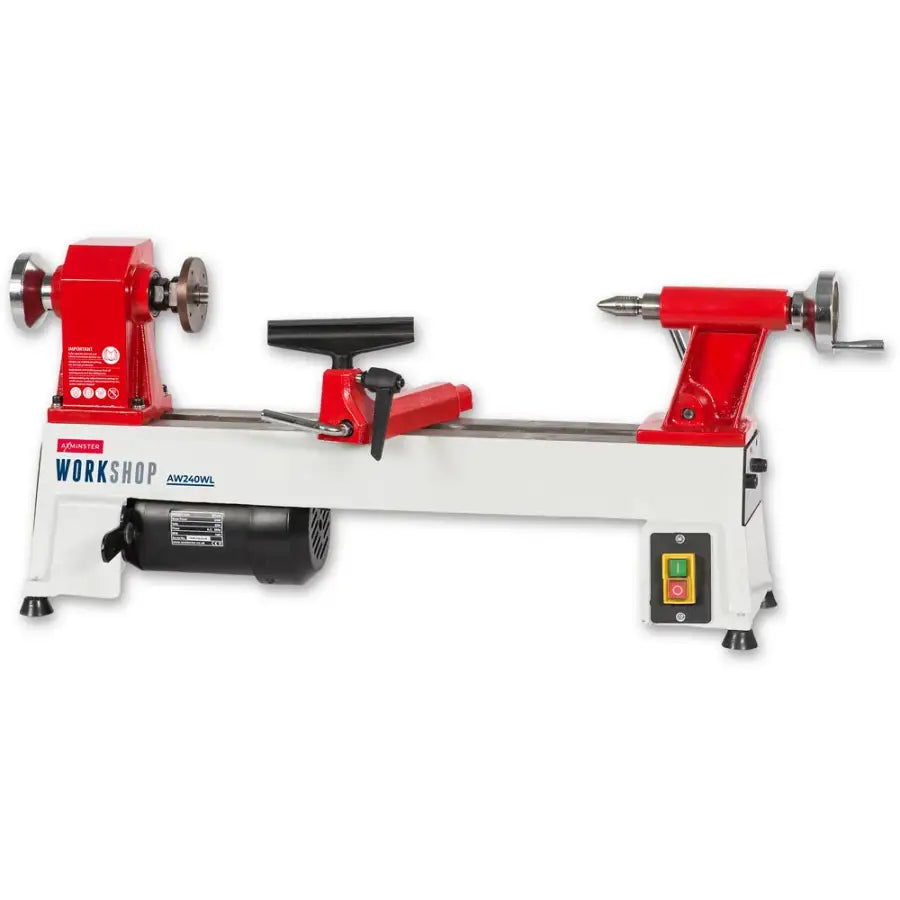 Axminster Workshop AW240WL Woodturning Lathe 230V - Fast shipping