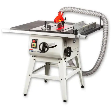 Axminster Workshop AW254TS Table Saw 240v - Saws • Large 80mm cutting capacity at 90° • Quiet and powerful 1.5kW motor