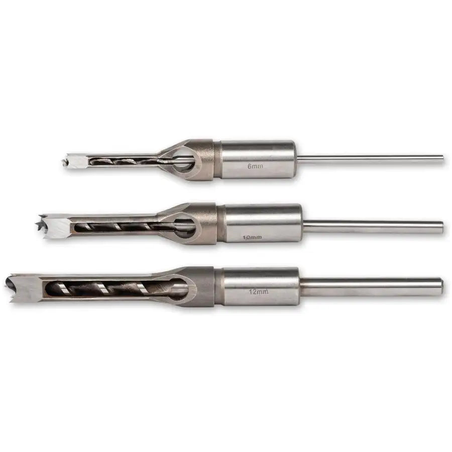 Axminster Workshop Mortice Chisels - Set of 3 - Morticer Bits - Fast shipping