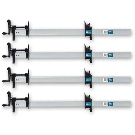 Axminster Workshop Sash Clamp 1200mm Pack of 4 - Fast shipping