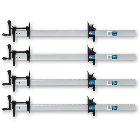Axminster Workshop Sash Clamp 1200mm Pack of 4 - Fast shipping
