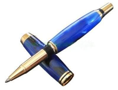 Gold Jr Gentleman Roller Ball Pen Kit (upgraded version) Greenvill Crafts