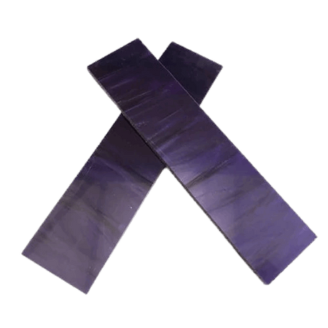 Kirinite Wicked Purple Pearl Knife Scales - Set of 2 Kirinite