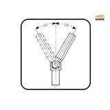 Bahco BE-9770 Metric Long Ball End Hex L-Key Set - Tools The is ideal for driving bolts and screws that have hexagonal