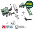 Bandsaw Scroll Guide System for SABRE 350 - The Coronet Cobra allows conversion of Record Power SABRE-350 into