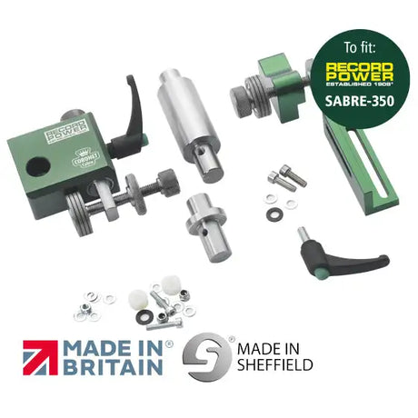 Bandsaw Scroll Guide System for SABRE 350 - The Coronet Cobra allows conversion of Record Power SABRE-350 into