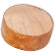 Beech Woodturning Bowl Blank (Round) - Blanks Circular / Disc Dimensions are approx & shown in inches (diameter x