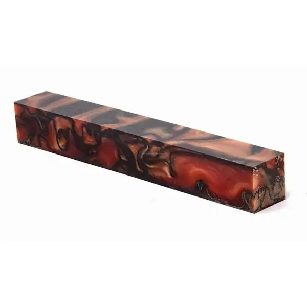 Bengal Tiger - Kirinite Pen Blank - Blanks The kirinite pen blank made in Italy from high quality acrylic Approx 20mm x