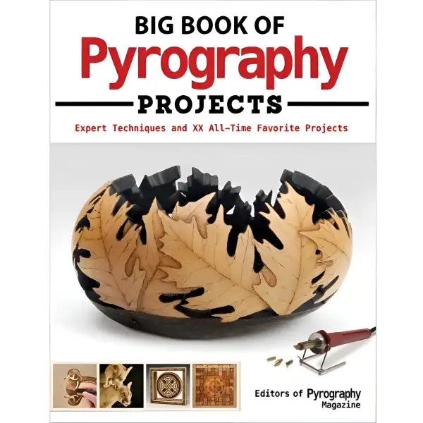 Big Book Of Pyrography Projects - All-in-One Wood Burning Guide If you’ve ever wanted to take up the creative art