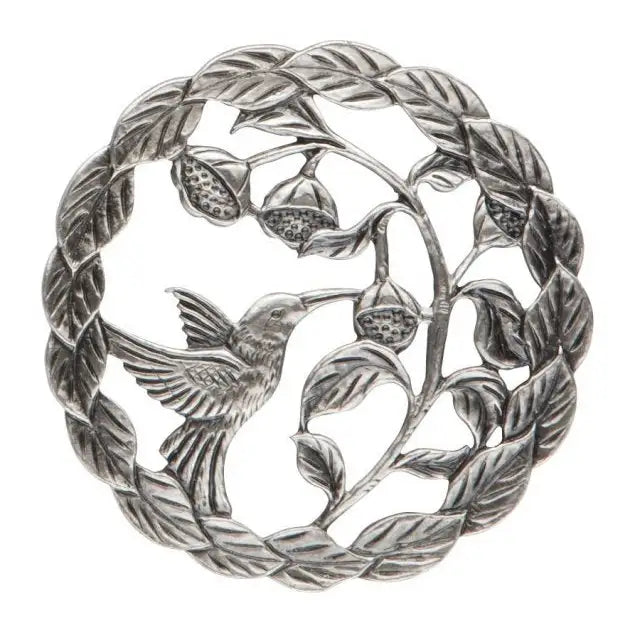 Bird with Seeds - Decorative Pewter Lid (Potpourri) - Fast shipping