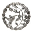 Bird with Seeds - Decorative Pewter Lid (Potpourri) - design decorative pewter lid The perforated lids are often used