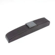 Black Leatherette Pen Case with Magnetic Closure