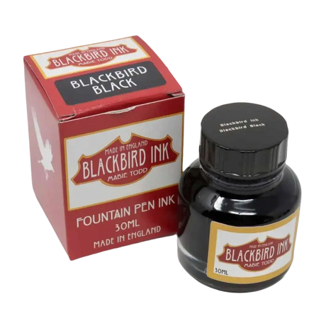 Blackbird Black Fountain Pen Ink - Fountain Pen Ink - Fast shipping