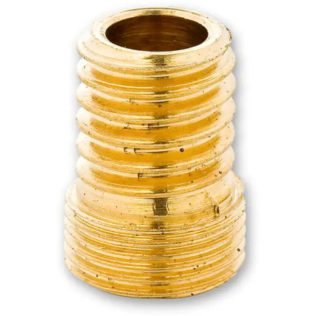 Brass Nipple for Lamp Holder - Woodturning Project Kits - Kit • nipple • For use in making table and standard lamps.