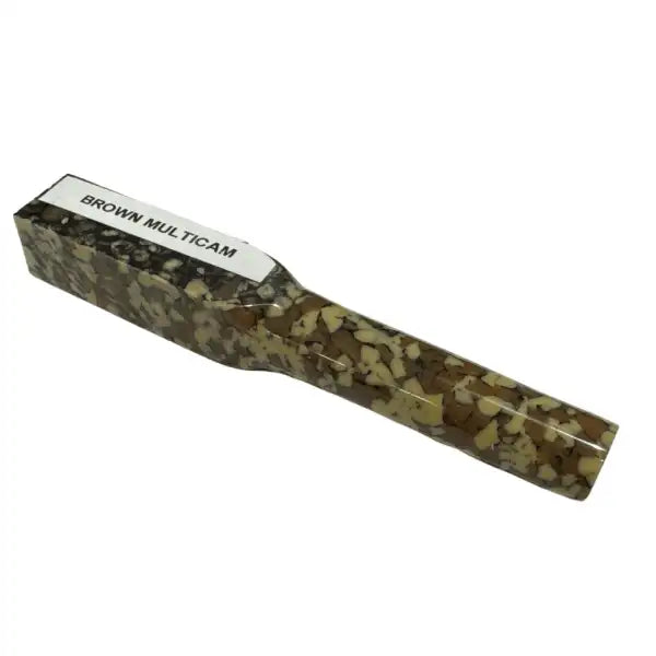 Brown Multicam Kirinite Pen Turning Blank - Blanks Introducing the Camo – your new secret weapon for crafting stunning