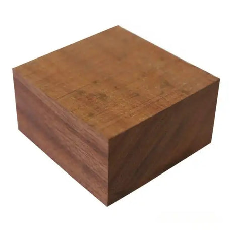 Bubinga Square Bowl Blanks - 8’’ X 2’’ - Dimensions are approx & shown in inches Image for illustration purposes - Each