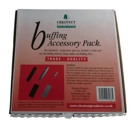 Buffing Accessory Pack - Chestnut Products - Finishing - Fast shipping