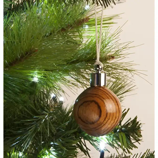 Bulb Christmas Bauble Ornament Project Kit - The is a simple that’s quick and fun to turn. It features scalloped cap