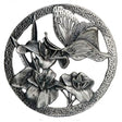 Butterfly - Decorative Pewter Lid (Potpourri) - Butterflies design decorative pewter lid The perforated lids are often