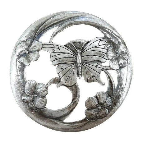 Butterfly Wings - Decorative Pewter Lid (Potpourri) - Pewter Lid - Fast shipping