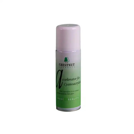 CA Accelerator Aerosol - Chestnut Products - Glue & Adhesives 200ml can of quality accelerator for glues