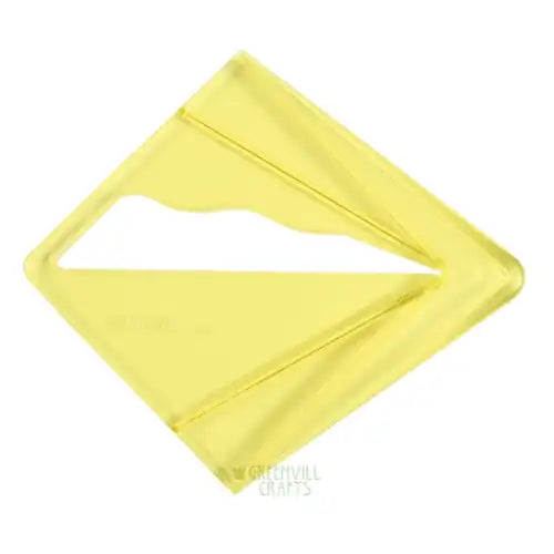 Centre Finder - Woodturning Tools Robust plastic construction. Used to mark the centre of work up approx 8” diameter.