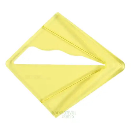 Centre Finder - Woodturning Tools Robust plastic construction. Used to mark the centre of work up approx 8” diameter.