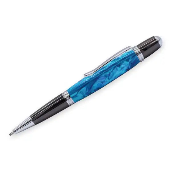 Cerra Pen Kit - Chrome & Gun Metal - Cierra (Formally Sierra Kits) The classic pen turning kit This model is finished