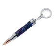 Chrome bullet key ring kit - Project Kit plating with copper tip. The chrome matches very well wood and resin blanks
