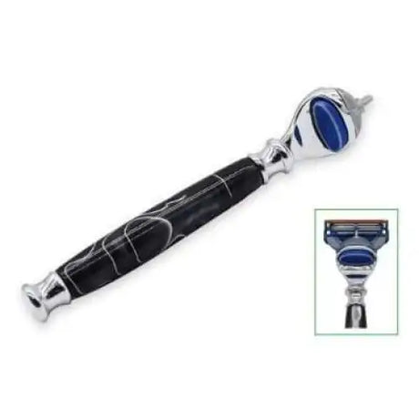 Chrome Fusion Razor Handle Kit - Kits Use the popular Gillette razor blades (Blades not included but we have available