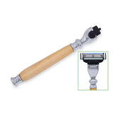 Chrome Mach 3 Razor Handle Kit - Kits Chrome Mach Use the popular Mach razor blades (Blades not included) You will need