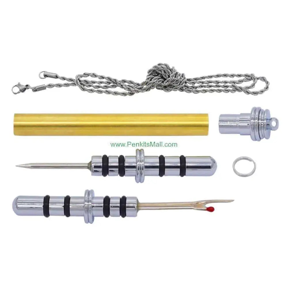 Chrome Seam Ripper Necklace Kit - Rippers - Fast shipping